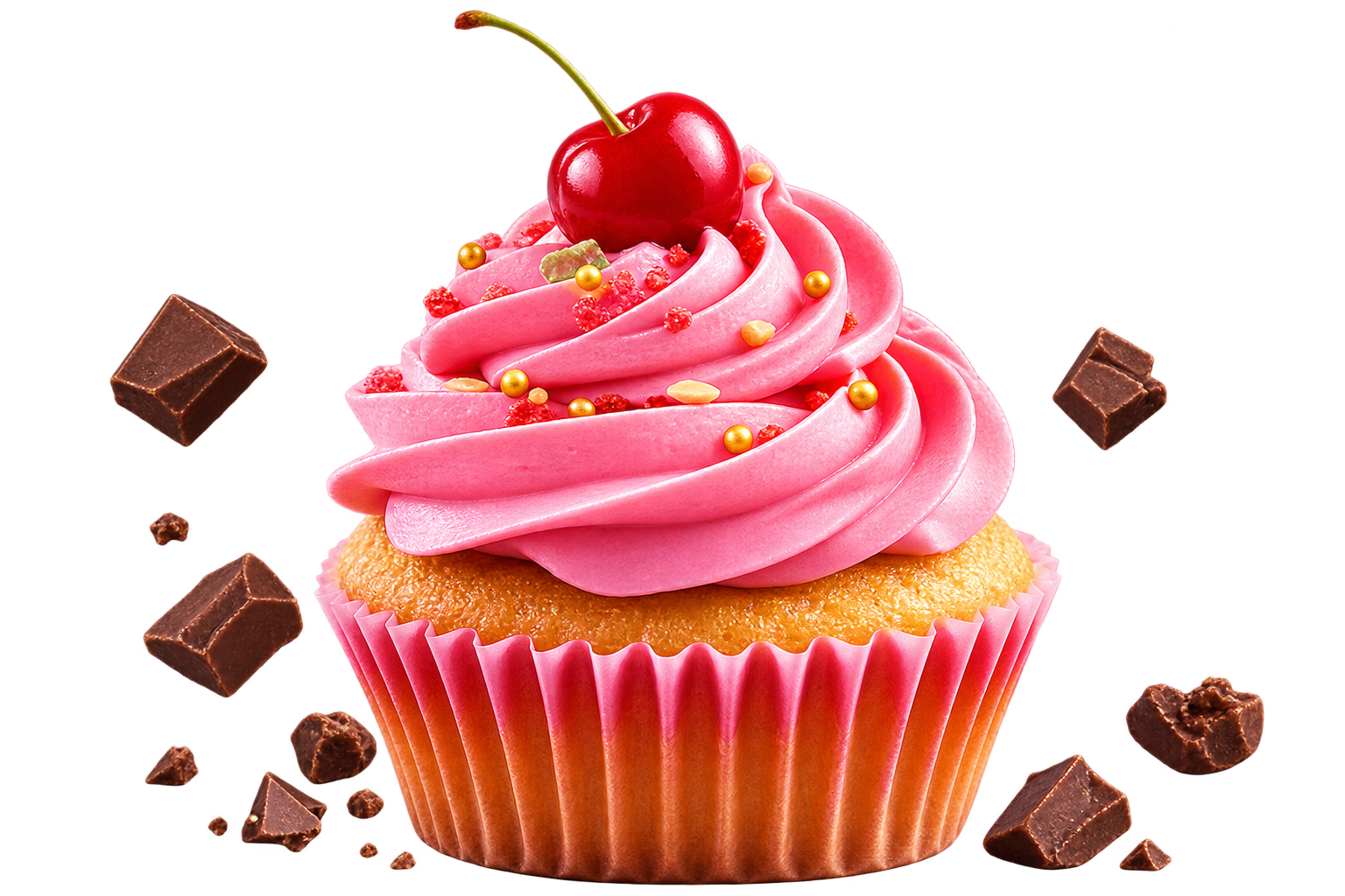 Pink Cupcake